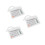 3Sets Versatile White Desk Phone Reusable Desktop Telephone for Office 7