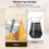 2 Pack Tea Strainers for Loose Tea, Extra Fine Mesh Tea Infuser, with Chain Hook, Loose Leaf Tea Steeper for Brew Tea 6