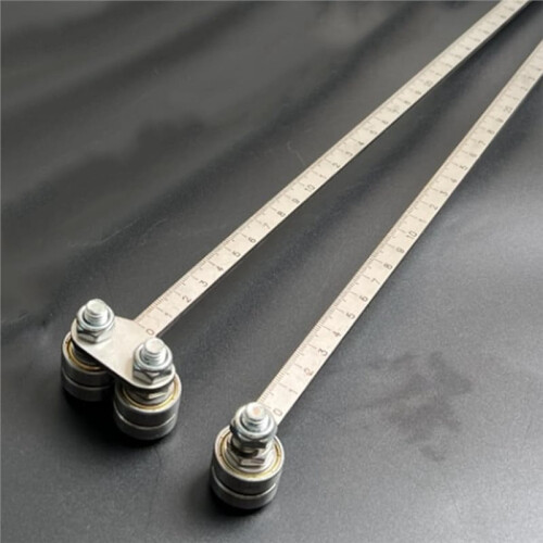 Positioning Caliper for Precise Measure&Wood Cutting,Circular Saw Guide Adjustable Guide Rail,Cutting Measuring Tool A