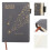 3Stk 2025 Planer Grau PU Organizer Buch Monats- Und Wochenkalender 10