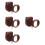 4Sets Renaissance Gürtel & Wikinger Beutel PU-Leder Für 8