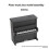 3X Piano Music Box Kit for  Bottom Winding Kit for Bambu Maker World Creator Program 3D Printing Piano Music Box 5