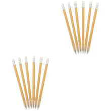12Stk Bambus Holz Bleistifte Tintfrei Ergonomisch Praktisch Für Kinder