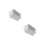 2Pcs Oxford Cloth Storage Pouch Hanging Bag for Bedside Grey 5