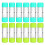 48Stk Hartes Kunststoff Etui, , , Bunt 2