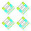 48Stk Hartes Kunststoff Etui, , , Bunt 5