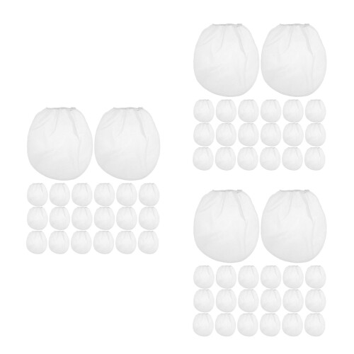 60Stk Maler Farbfiltersieb Aus Nylon, Elastisch, Waschbar, Für Eimer