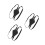 3Stk Schwarzer Leder Schwerthalter Rucksack Crossback Gurt Cosplay 4
