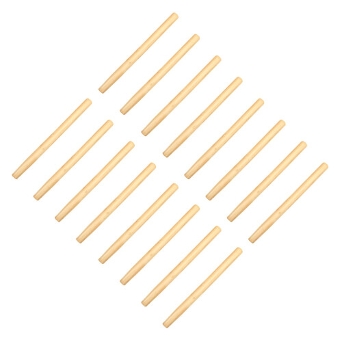 16Stk Ergonomischer Holzgriff Für Gartengeräte Gelb