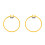 2Pcs Yellow Plastic Embroidery Hoop Adjustable Cross Stitch Frame Ring 1