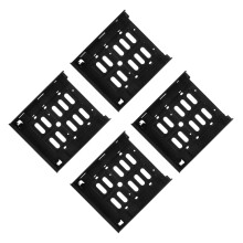 4Stk 5.25 Hdd SSD Halterung Schwarz Front Bay Adapter Montageset