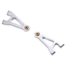 RC Car Upgrade Front Upper Swing Arm Kit for MJX 1/14 14301 14302 14303 14304 RC Car Accessories Silver