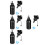 4Pcs Lightweight Sturdy Bead Bottles Plastic Holder for Game Beads 1