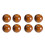 8Pcs Assorted Resin Baoding Balls Hand Exercise Stress Relief Decor 1