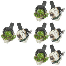8Stk Auto Aromadiffusor Totenkopf Resin Lüftungsclip