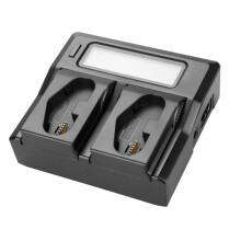 For LP-E19 LP -E19 Dual Battery Charger with USB Port for LP E19 LP-E4N LP-E4 Camera Battery Parts EU PLUG
