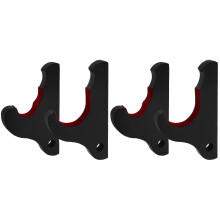 2Paare Baseballschlägerhalter Holz Für Und Sport
