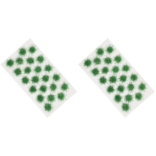 2Sets Mini Künstliche Grasgruppe 2