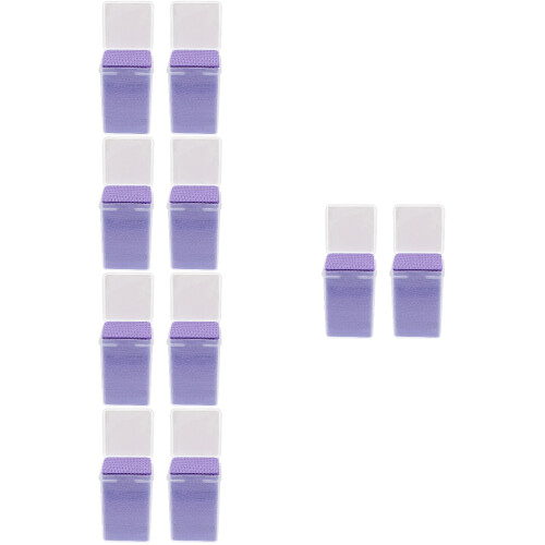 2000Pièces Lingettes Ongles Et Extensions Cils Violet Nettoyage