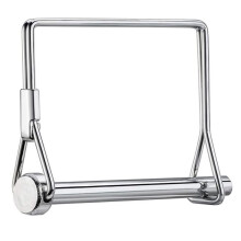 10 Stuks Aanhangwagenkoppelingspennen 1/4" X 3-5/32", Verzinkt Staal voor Veilig Slepen - voor , Boot, Grasmaaier, Tractor