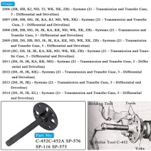Ferramenta Especial para Remoção Do Cubo/Garfo Do Flange Auxiliar para Miller C-452 SP-575 C-452A SP-116
