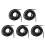 5Pcs Fire Resistant Black Boot Laces Work Shoe Strings 4