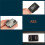 Car Multi-Function Button Central Control ESP Anti-Slip  Button for  1/2/3/4 2012-2018 Black 5