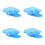 4Pcs Durable Breathable Work Hats Sky- Caps for Kitchen Use 8