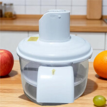 Automatic Fruit Garlic Peeler Machine, Electric Grape Peeler Machine with Stainless Steel Blade for Kitchen