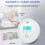 Carbon Monoxide Detector LCD Digital Display Security Protection Gas Detector 1 Pcs 8