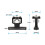 HDRIG Quick Release Rail Clamp to Rosette Adapter Right Side Left Side Compatible for  Gimbal Stabilizer 7