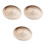 3Ensembles Outils Céramique Bois Beige Ensemble Cercles Concentriques 9