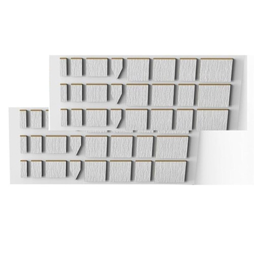 Silicon Sandpaper Refill Pack, 14 Pieces, 7 Grits 180-1200, Reciprocating Electric Sander 1