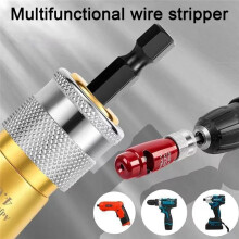 Electrician Wire Stripper for Quickly Stripping, Electric Wire Stripper, Wire Stripper for Drill,Wire Twisting Tool D