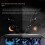 X90   Display -Board Computer Display OBD2 Car Speedometer OBD Gauge with Tilt Pitch Angle Protractor Display 10