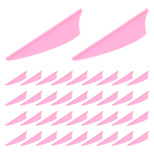 300Pièces Ailettes Flèches Rose Colorées Pour Tir 1