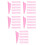 300Pièces Ailettes Flèches Rose Colorées Pour Tir 4