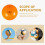 3Stk Inflatable Soft Volleyball PVC Für Indoor Training Orange 7
