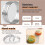 15 Pack Stainless Steel Tart Ring, Heat-Resistant Perforated Cake Mousse Ring, Round Ring Baking Doughnut Tools 3