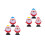 6Pcs Lovely Assorted Wind-Up Toys Xmas Stocking Stuffers 7