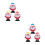 6Pcs Lovely Assorted Wind-Up Toys Xmas Stocking Stuffers 9