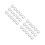 30Stk Verstellbare Ringbasis Silber DIY Schmuckherstellung 5