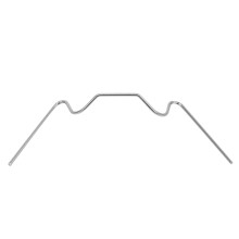 Clip per Vetri per Serre, Clip in Acciaio Inossidabile Tipo W Clip per Balestre per Serre Serra Twin-Hall Web 100PZ
