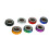 Universal Car Auto Racing Tunn Version Rat Quick Release Hub Adapter Snap Off Boss Kit Silver 5