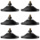 18 Peças de Ventosas Pequenas, Ventosas Fortes para Vidro, Ventosas de Janela Pretas de 2,2 Polegadas com Parafuso 2