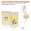 2Stk Halter Wand Banner Aus Canvas Holz Beige 8