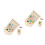 2Stk Halter Wand Banner Aus Canvas Holz Beige 9