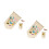 2Stk Halter Wand Banner Aus Canvas Holz Beige 10