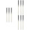 9Stk Kinder Pool Queue Aus Holz Bunt Robust Für Zuhause Billiard 1