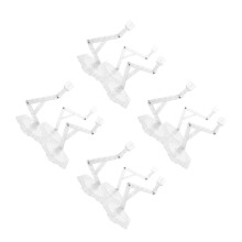 4Stk ABS Figur Display Für Puppen Mit Stabiler Dreikopf Basis